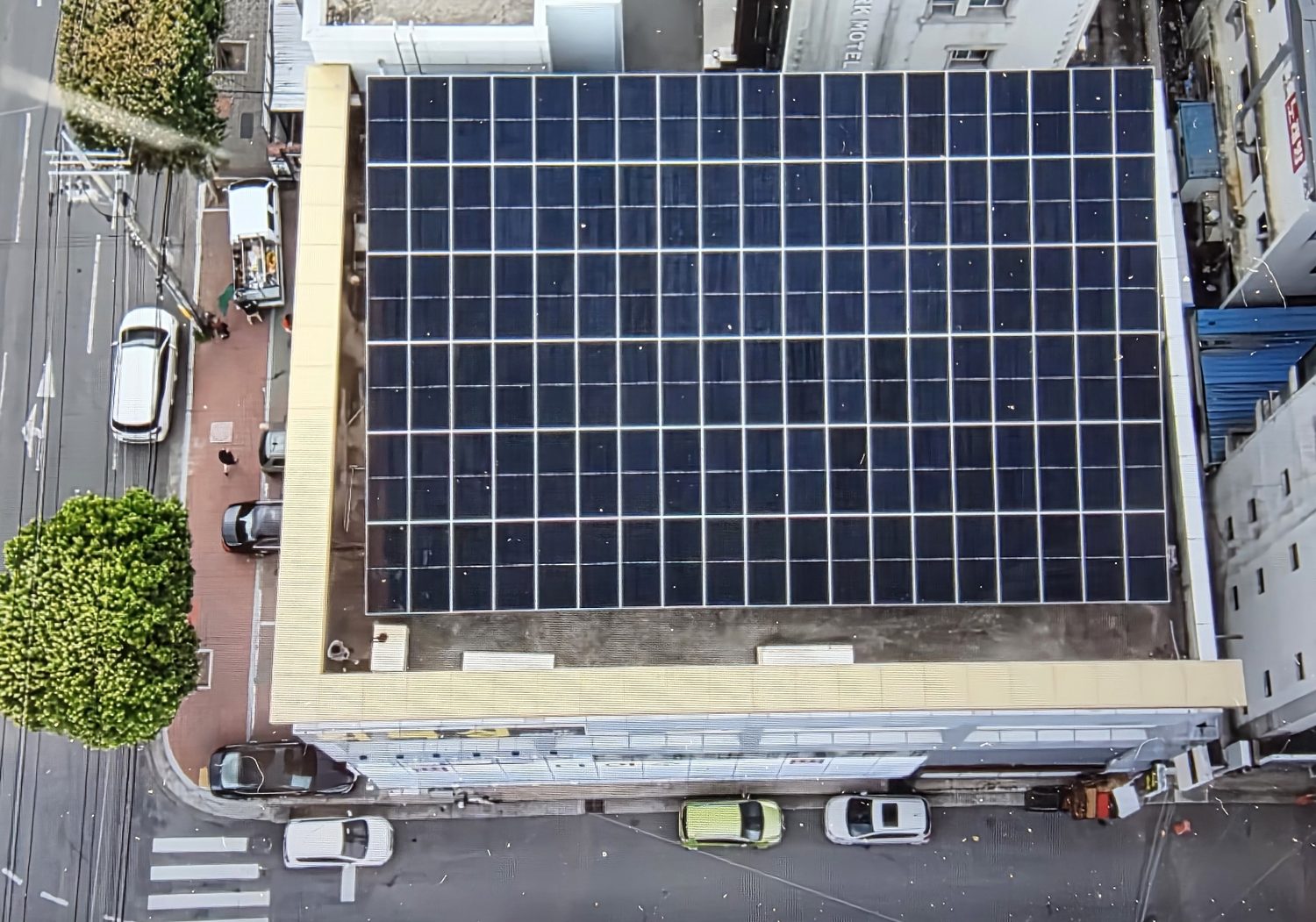 상가건물 옥상 100kW