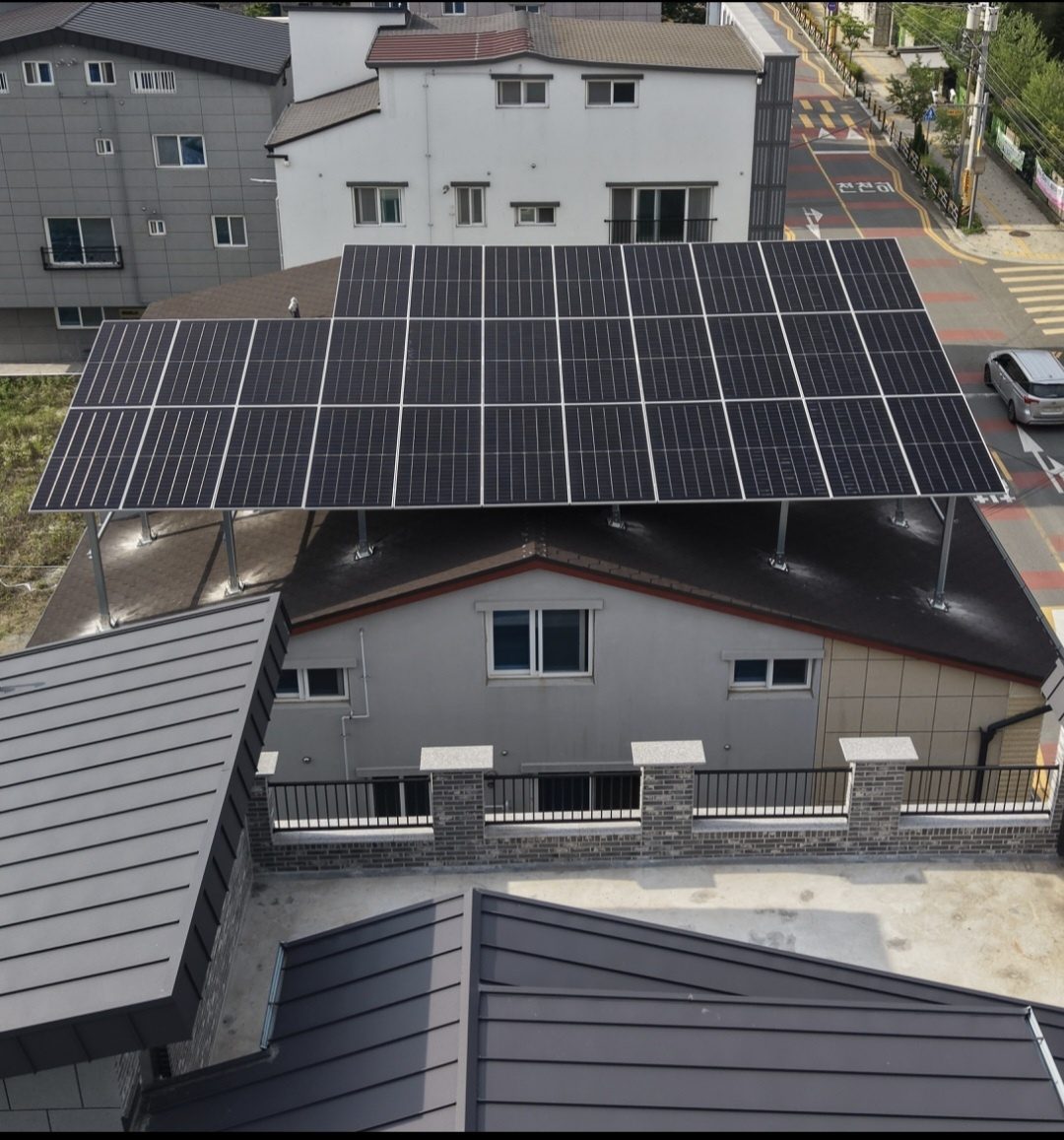 주택 지붕 30kW